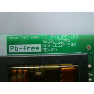 BACKLIGHT INVERSOR ESCLAVO / LG 6632L-0279A MODELO TC-32LE60 - Imagen 2
